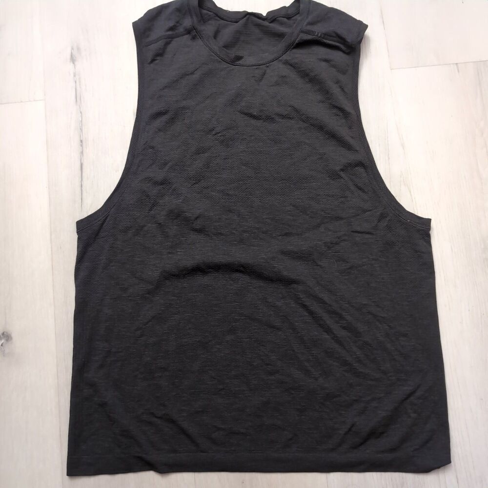 Lululemon Muscle Tank Top Mens Sleeveless Shirt Gym Run Lululemon Athleticwear